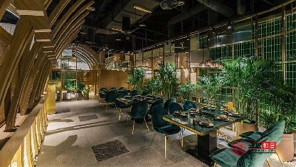 東南亞風格特色火鍋店設(shè)計裝修案例